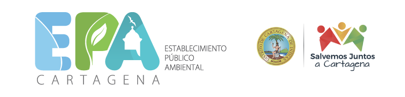 Logos de EPA Cartagena y Alcaldía de Cartagena