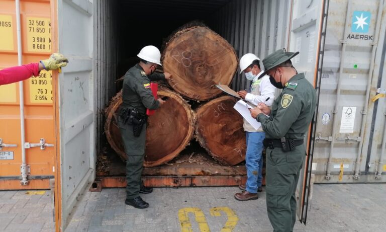 FUNCIONARIOSN EN INCAUTACIÓN E MADERA