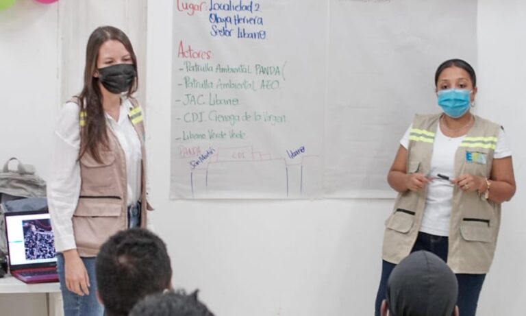 funcionarias, grupos ambientales y culturales se unen a proyecto ciénaga de la virgen