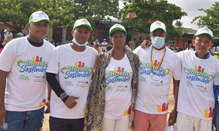comunidad en jornada barrio sostenible