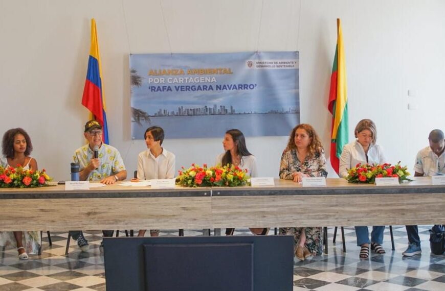 Se consolida un nuevo acuerdo social y político para enfrentar los retos ambientales en Cartagena