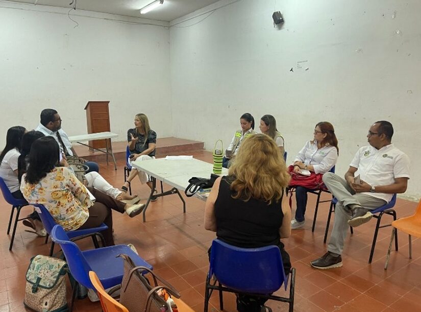 Fotografía de Reunión con los representantes de la Secretaría de Educación para socializarles el Decreto 0478 de 2022