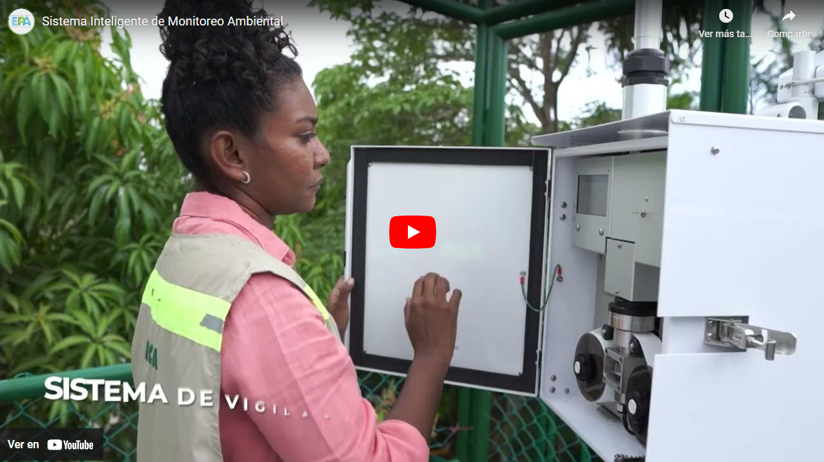 Haga clic aquí para ver el video del sistema inteligente de monitoreo ambiental