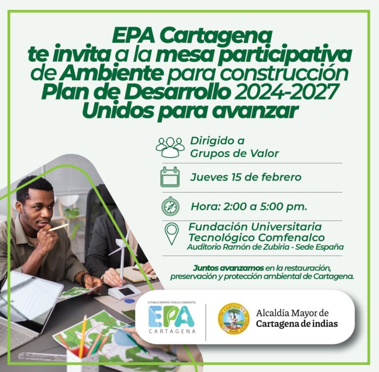 EPA convoca a la mesa participativa de ambiente.