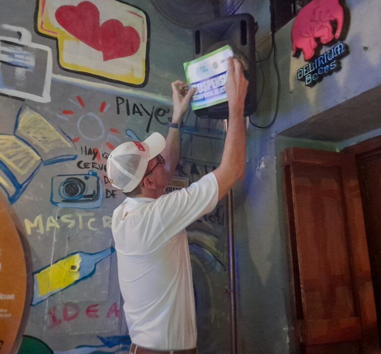 EPA Cartagena no cesa los operativos nocturnos contra el ruido