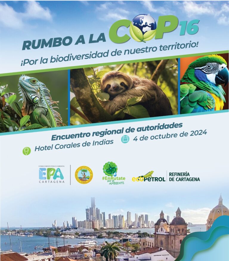EPA Cartagena y Ecopetrol realizarán COP16 del Caribe colombiano
