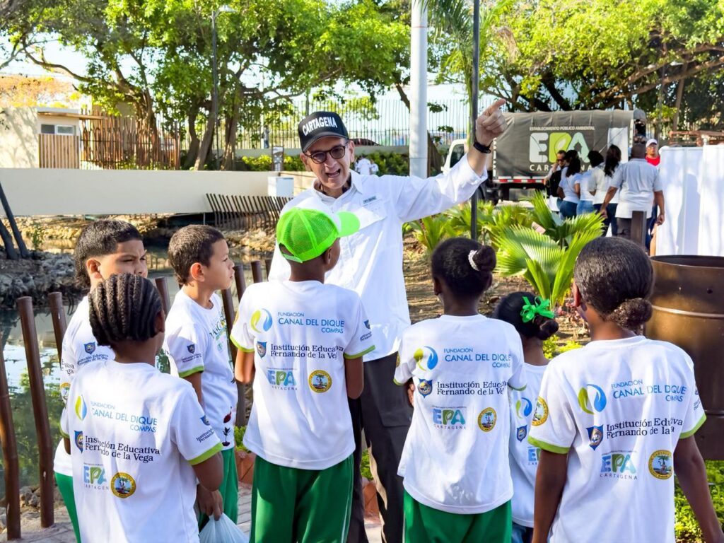 En el Día de la Tierra, EPA Cartagena, la Fundación Canal del Dique Compas y Compas lideraron jornada ambiental en la ciudad
