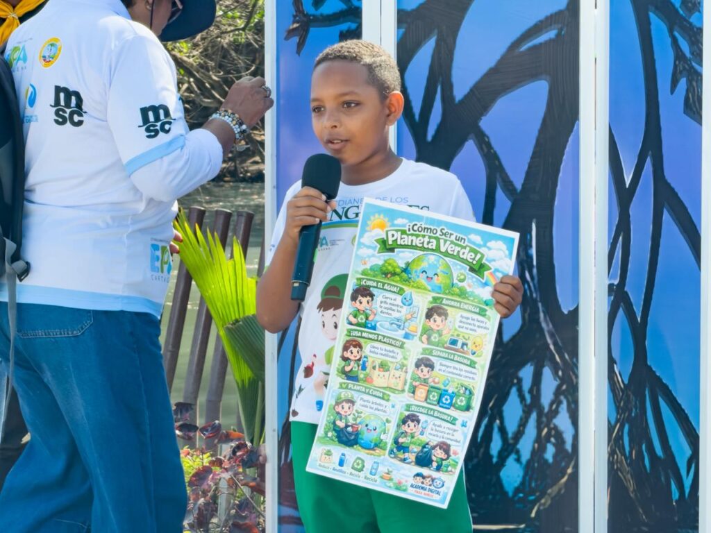 En el Día de la Tierra, EPA Cartagena, la Fundación Canal del Dique Compas y Compas lideraron jornada ambiental en la ciudad